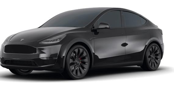 TESLA MODEL Y 2021 5YJYGDEF8MF098558 image